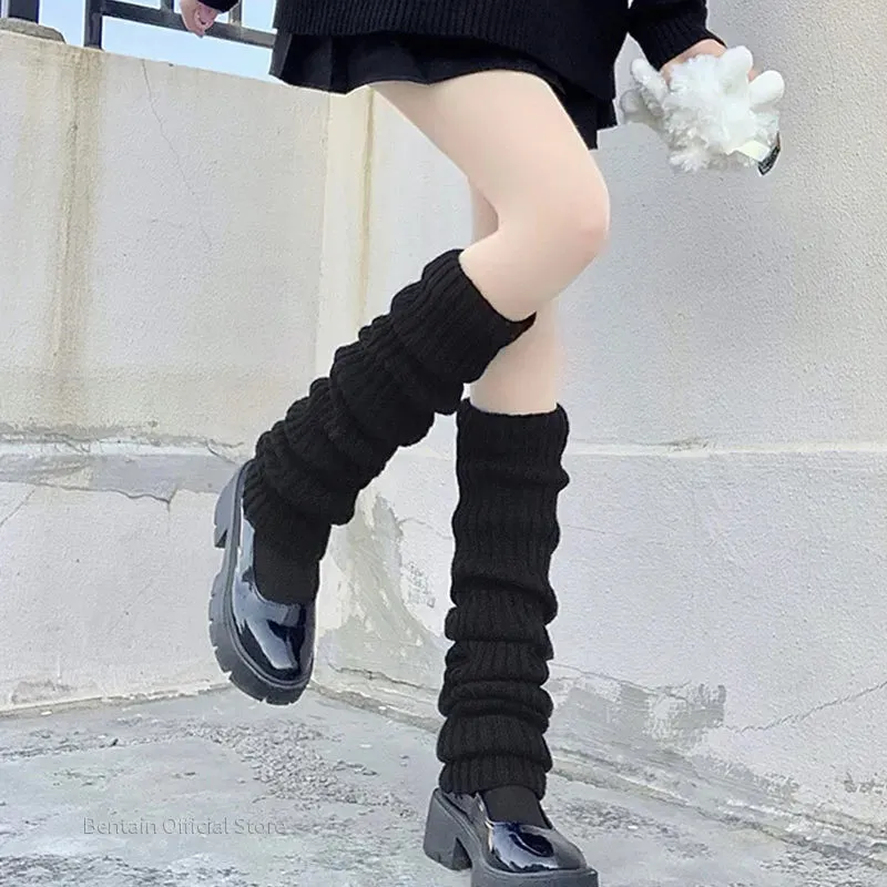 40-70CM Long Thigh High Leg Ankle Warmers