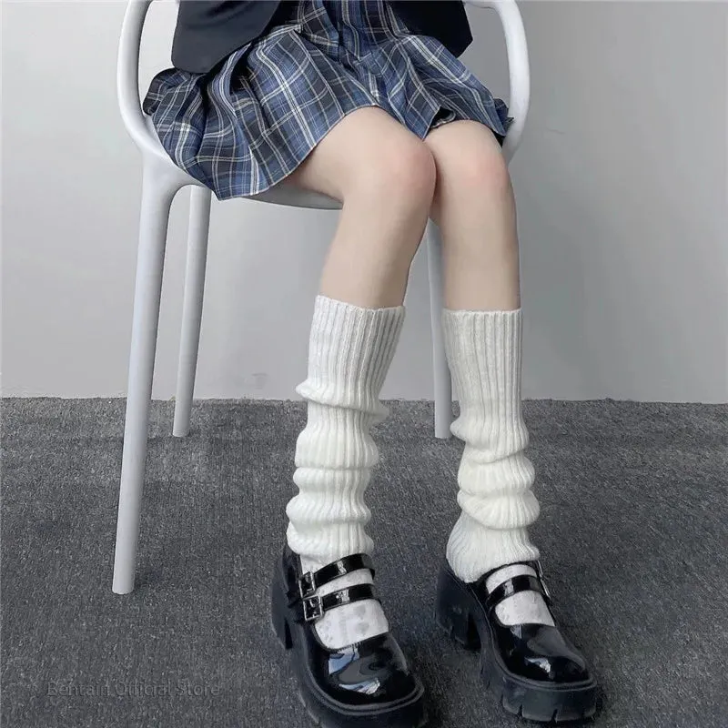 40-70CM Long Thigh High Leg Ankle Warmers