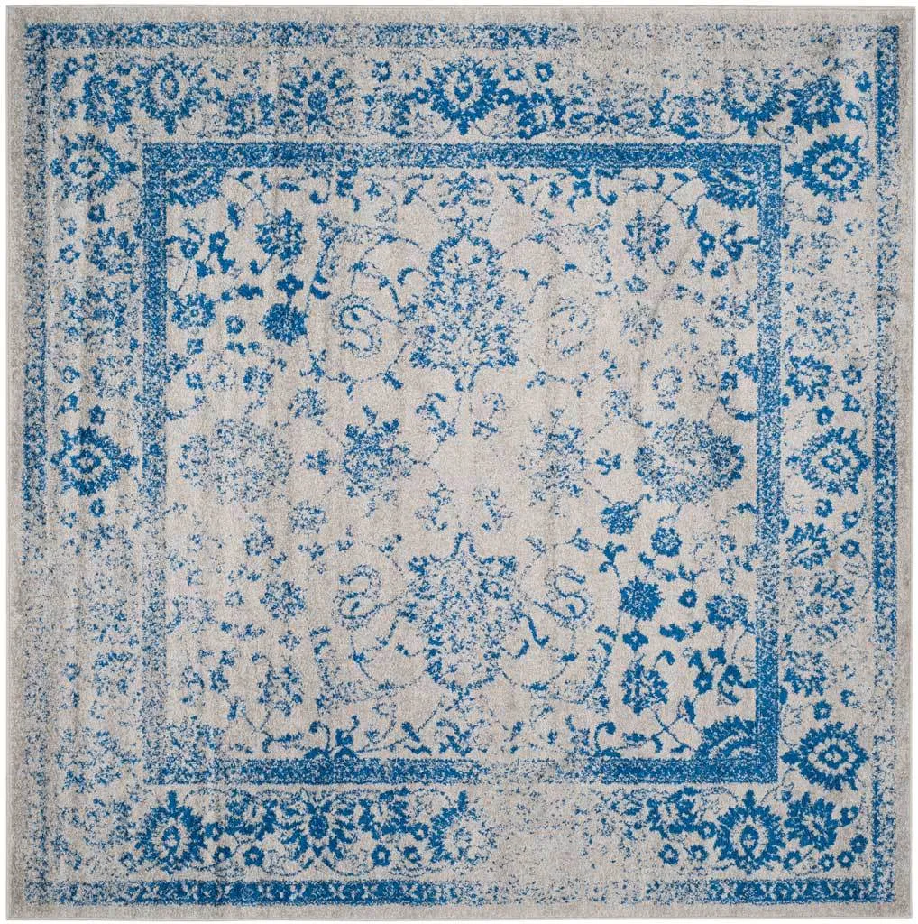 Adirondack Pastoral Gray/Blue Area Rug