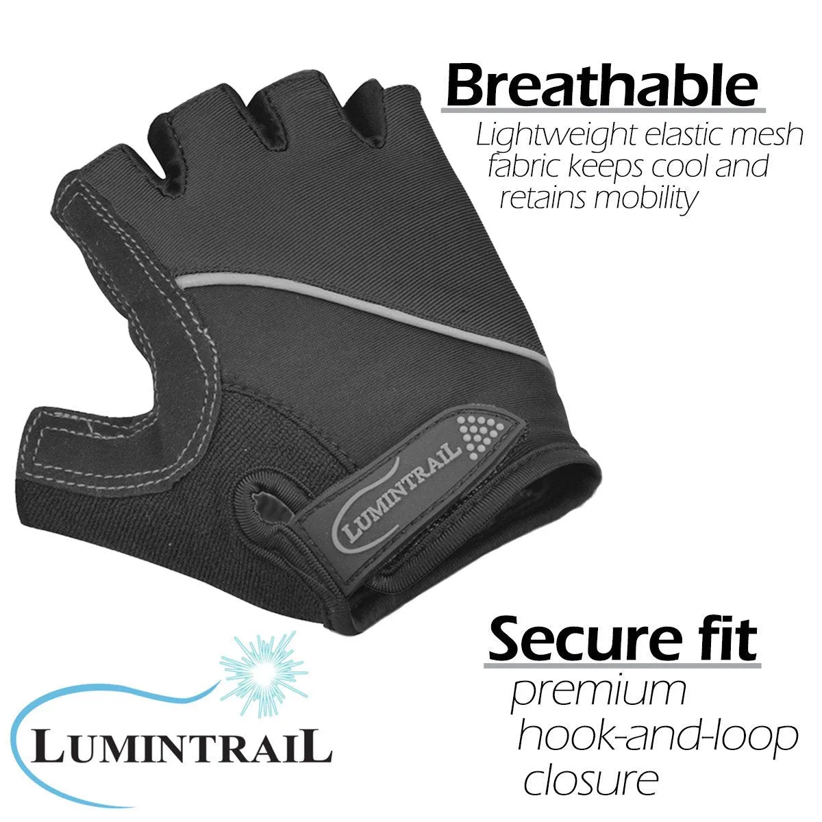 Bicycle Gloves, Half Finger Shock-Absorbing