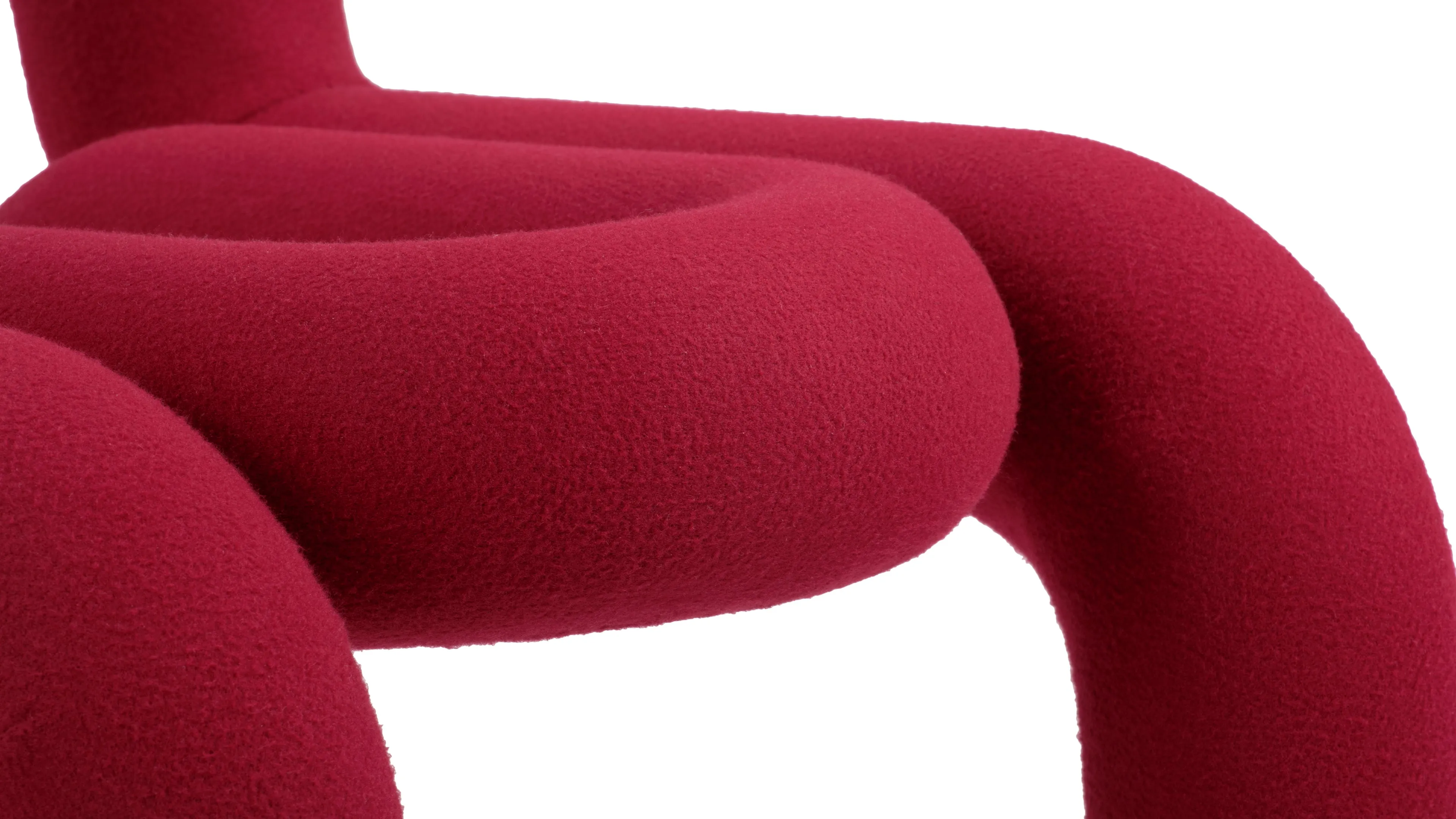 Bold - Bold Chair, Red Wool