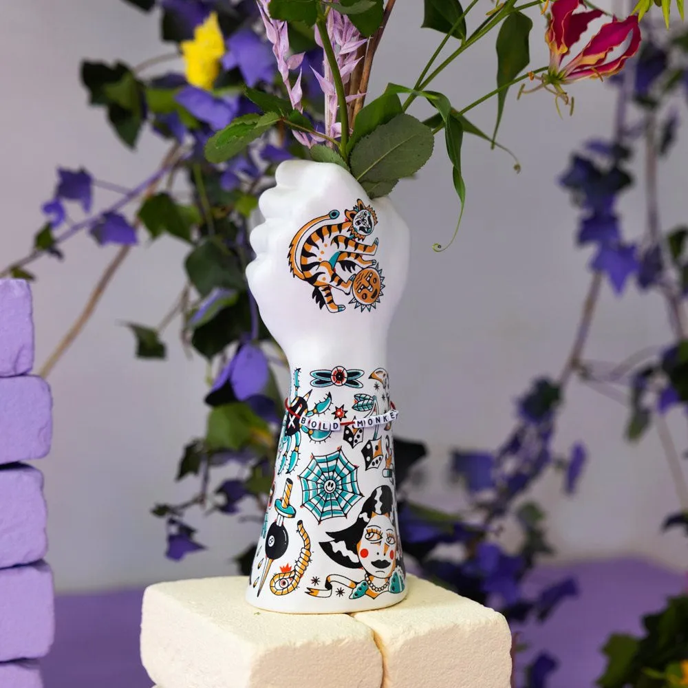 Bold Monkey Liberty Matters Vase – Multi-coloured