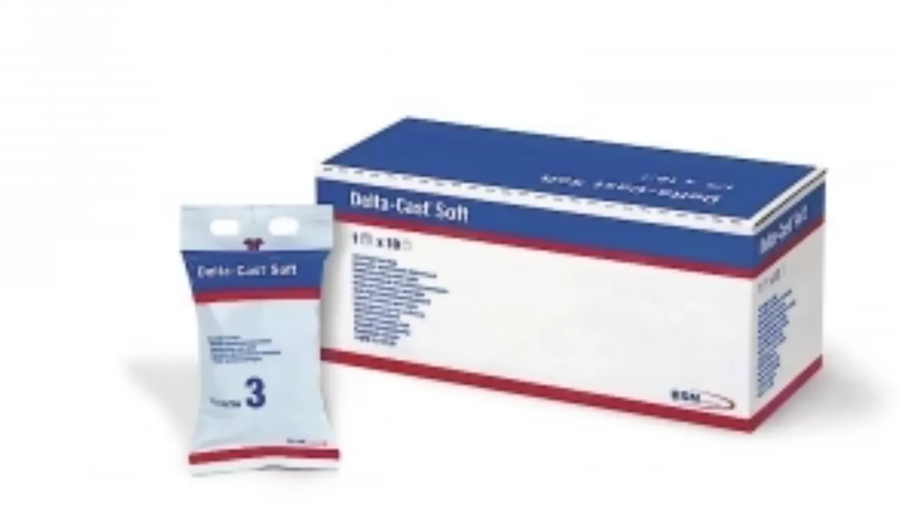 Bsn Medical Delta-Cast Cast Tape Tape Cast Sft Red 4Inx4Yddelta-Cast Ii 10Rl/Cs