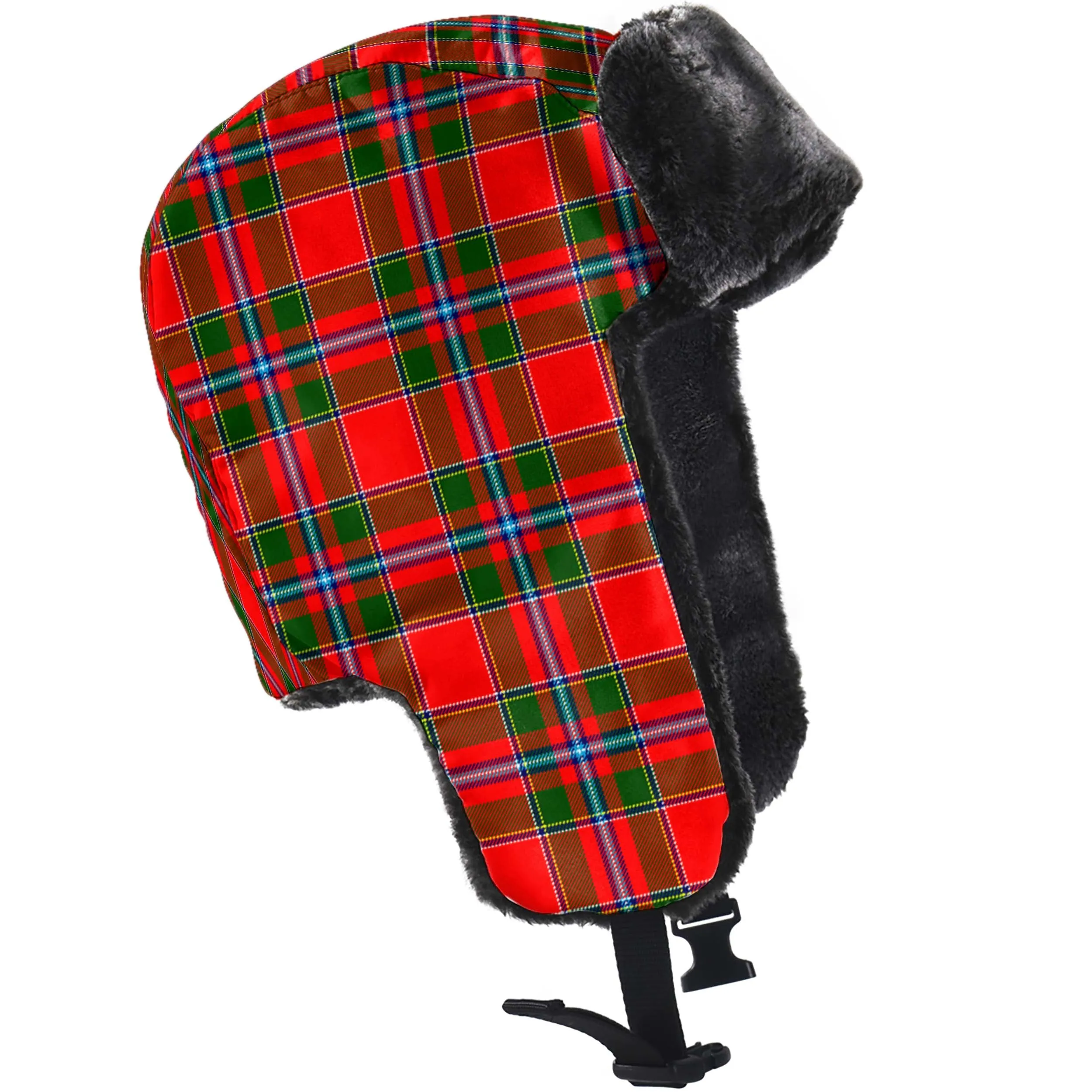 Butter Tartan Winter Trapper Hat