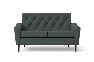 Carpi 2 Seater Sofa Slate Leather