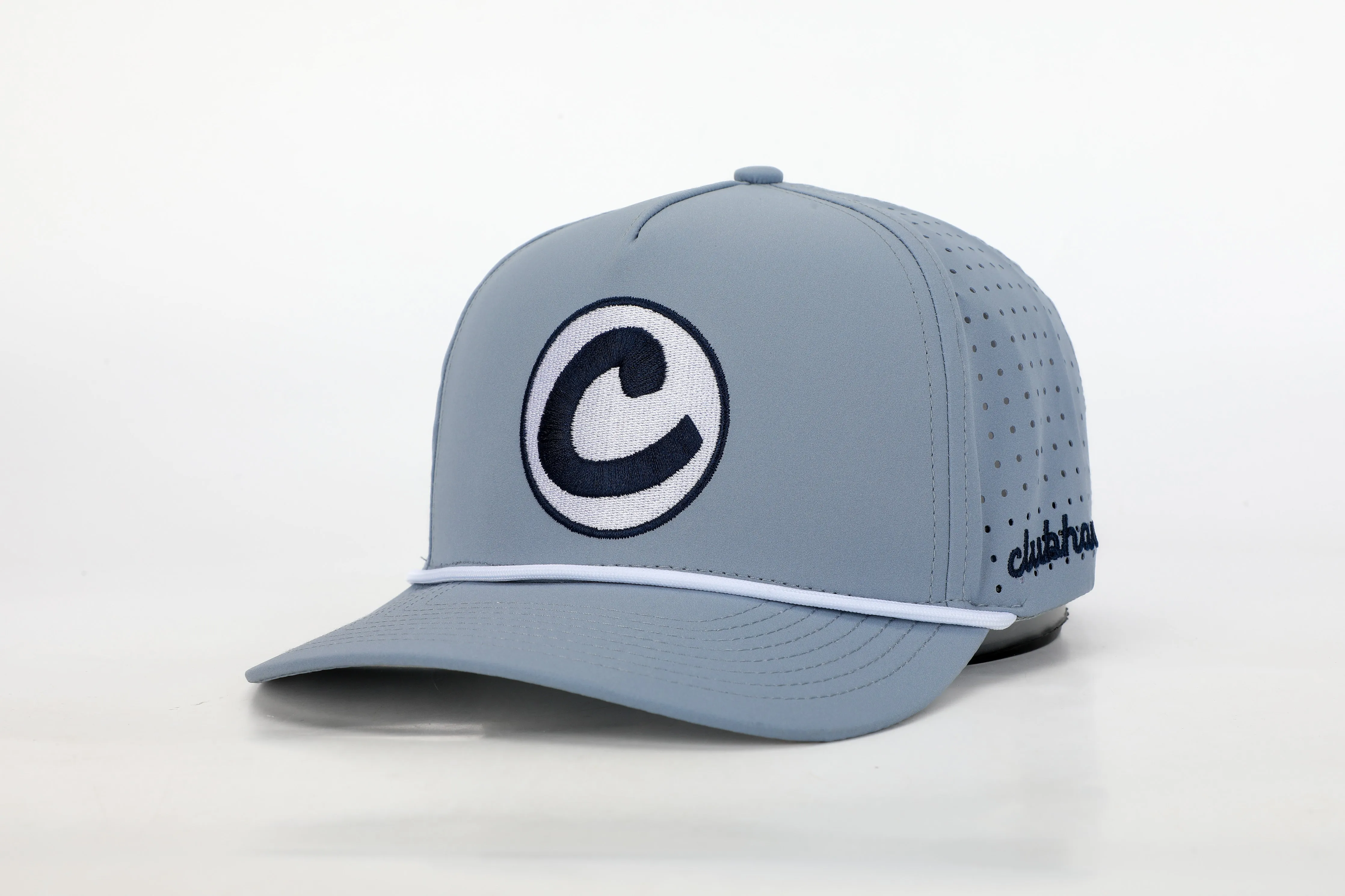 Circled Rope Golf Hat | Slate Blue