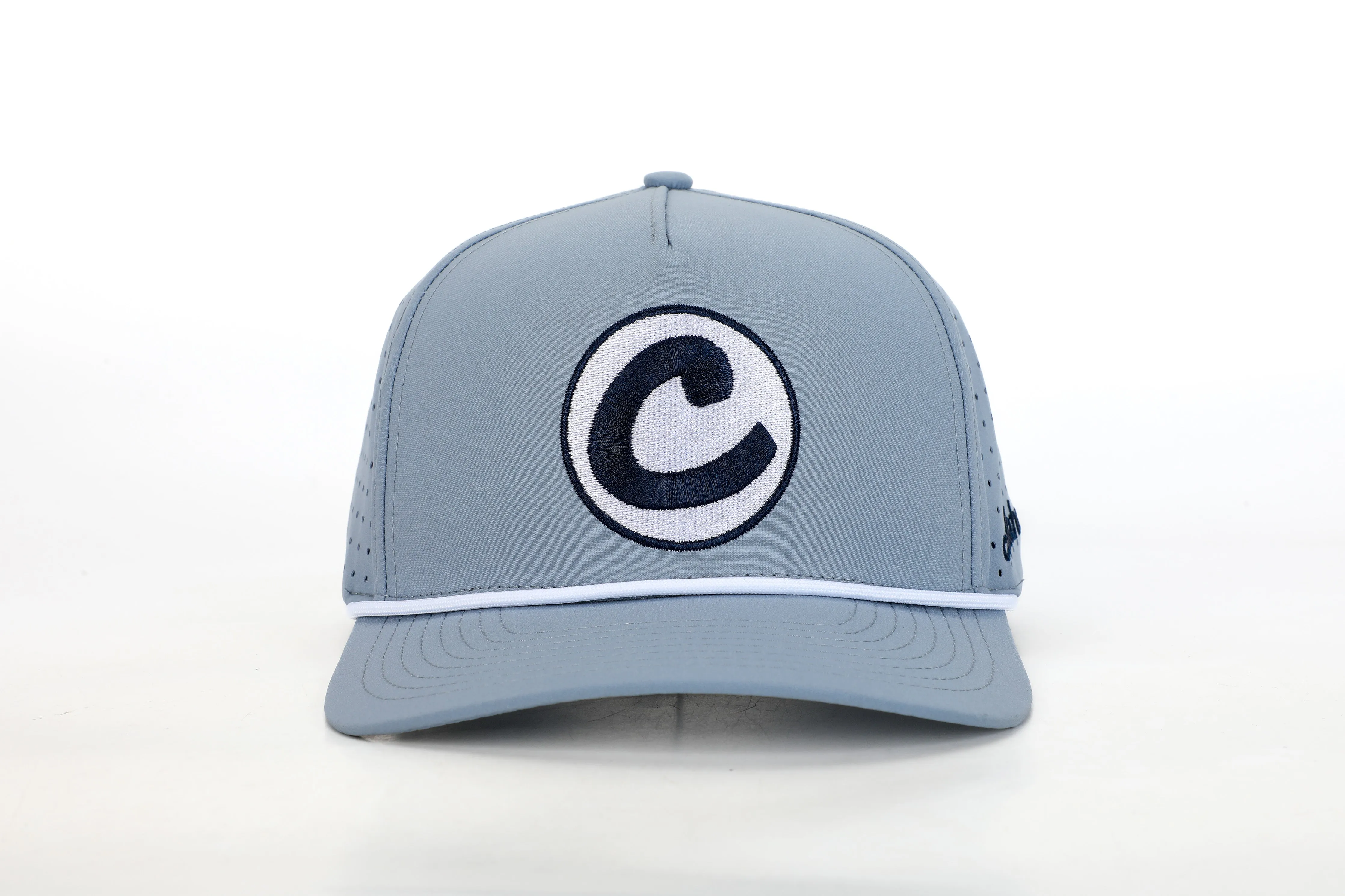 Circled Rope Golf Hat | Slate Blue