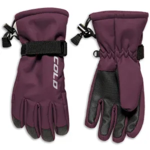 Cold Aubergine Igloo Ski Gloves JR