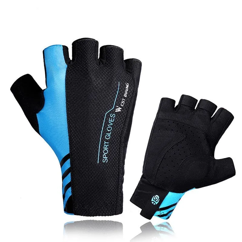 Cycling Half Finger Gloves Men Women Summer Sports Breathable Bicycle Gloves Guantes Ciclismo Road MTB Bike Gloves