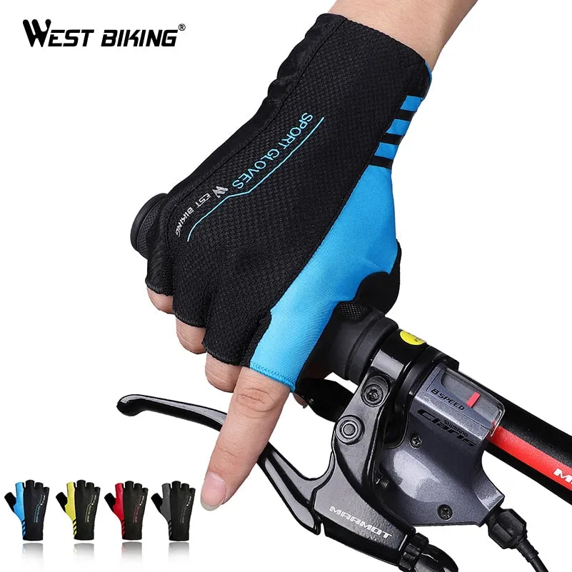 Cycling Half Finger Gloves Men Women Summer Sports Breathable Bicycle Gloves Guantes Ciclismo Road MTB Bike Gloves