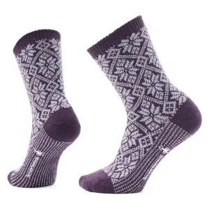 Everyday Cozy Traditional Snowflake Crew Socks