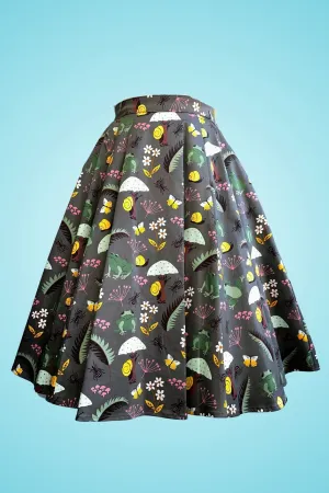 Frogs Full Skirt by Eva Rose