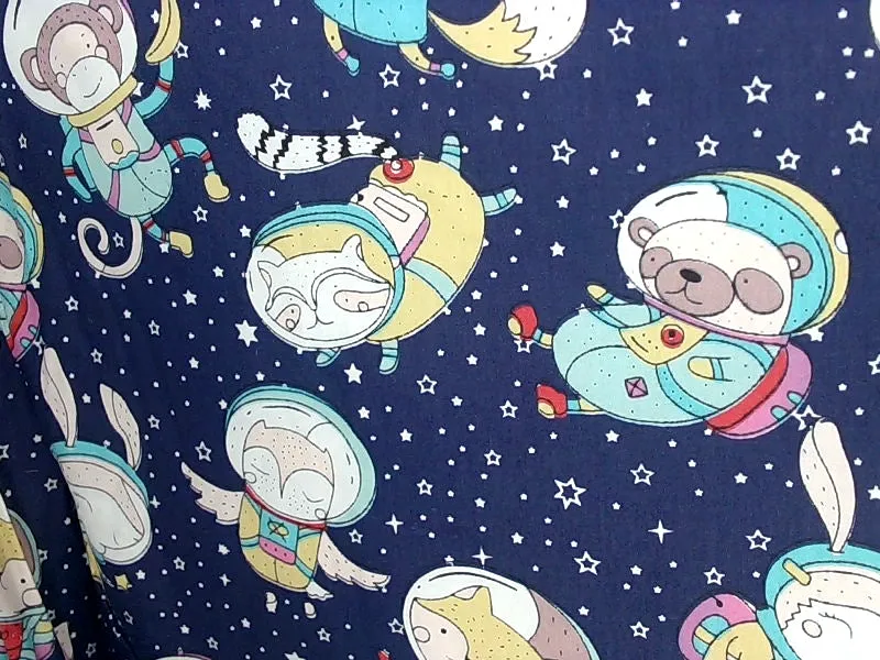 Galaxy Print Baby Crib Bumpers No Size