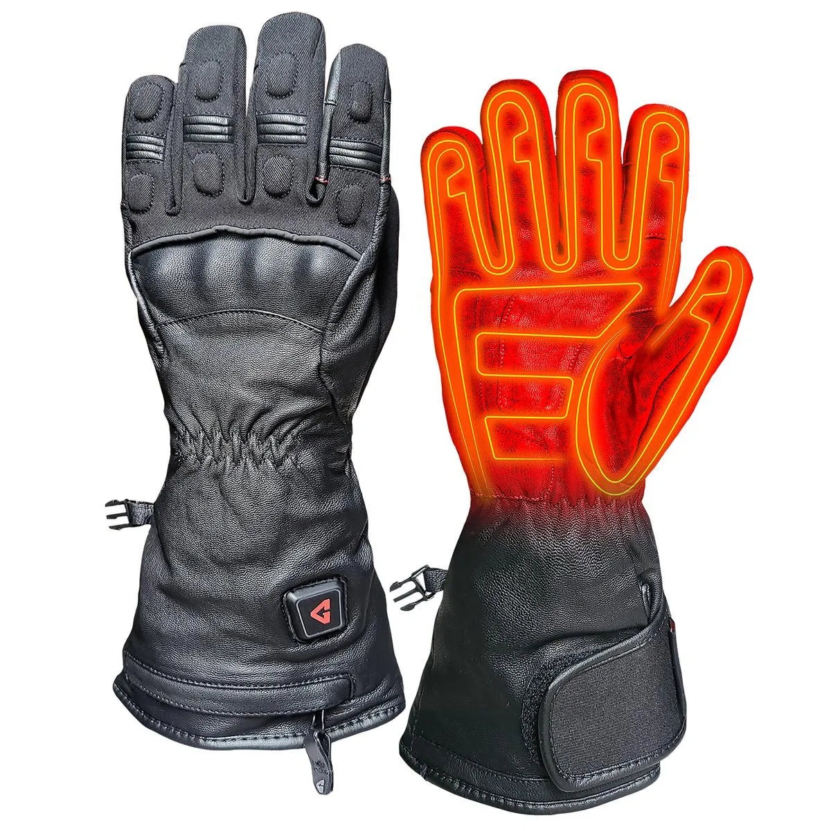 Gerbing 7V Hard Knuckle Battery Heated Gloves