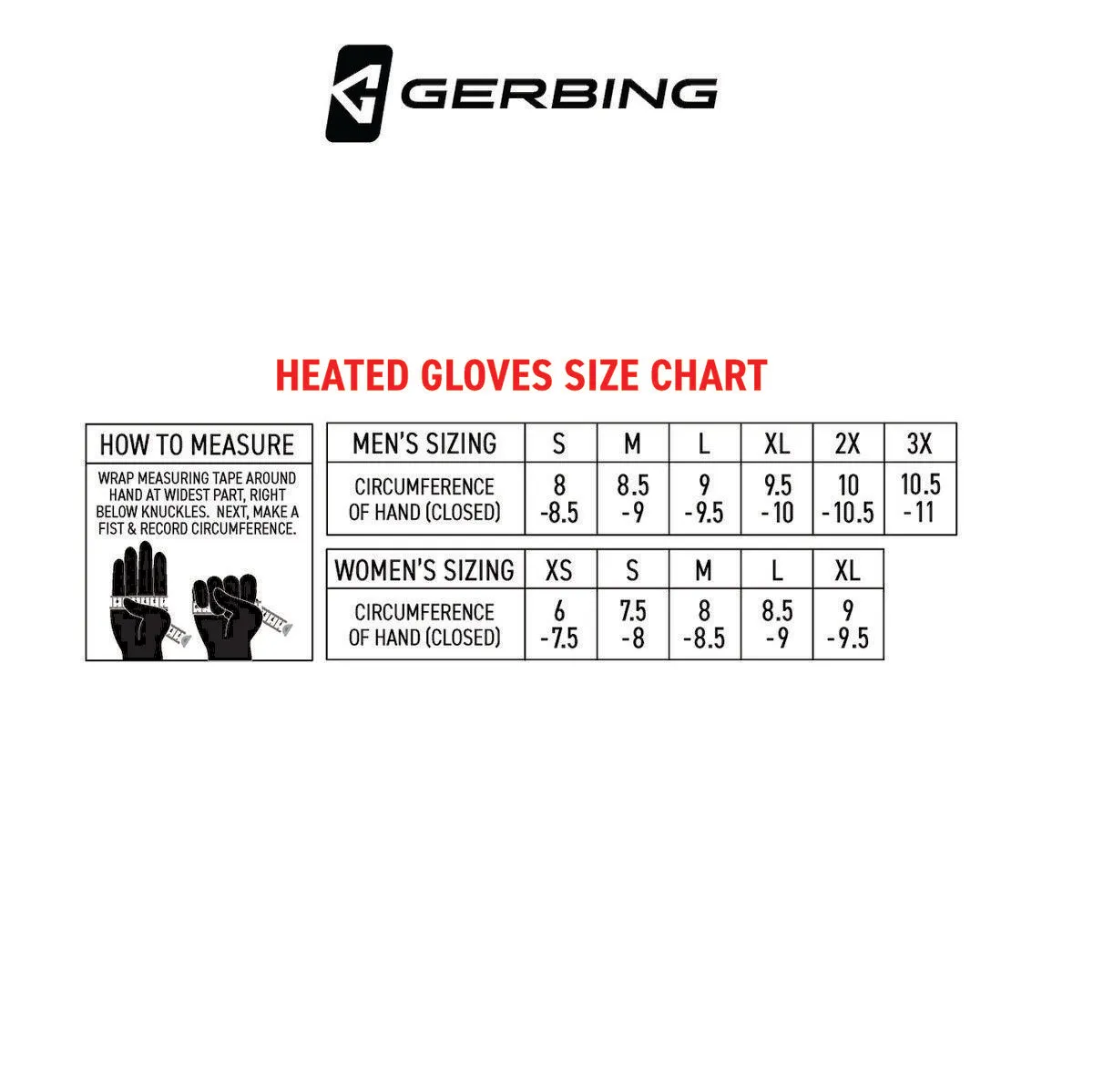 Gerbing G4 Heated Gloves for Men - 12V Motorcycle