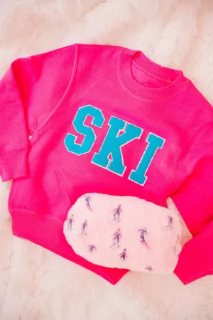 MINI KIDS SKI PINK PULLOVER