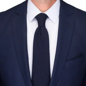 Navy Blue Cashmere Tie