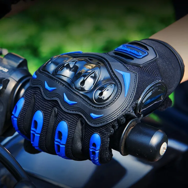 Riding Tribe MCS-17 Motorcycle Gloves Touch Screen Outdoor Riding Gloves, Size: M(Blue)