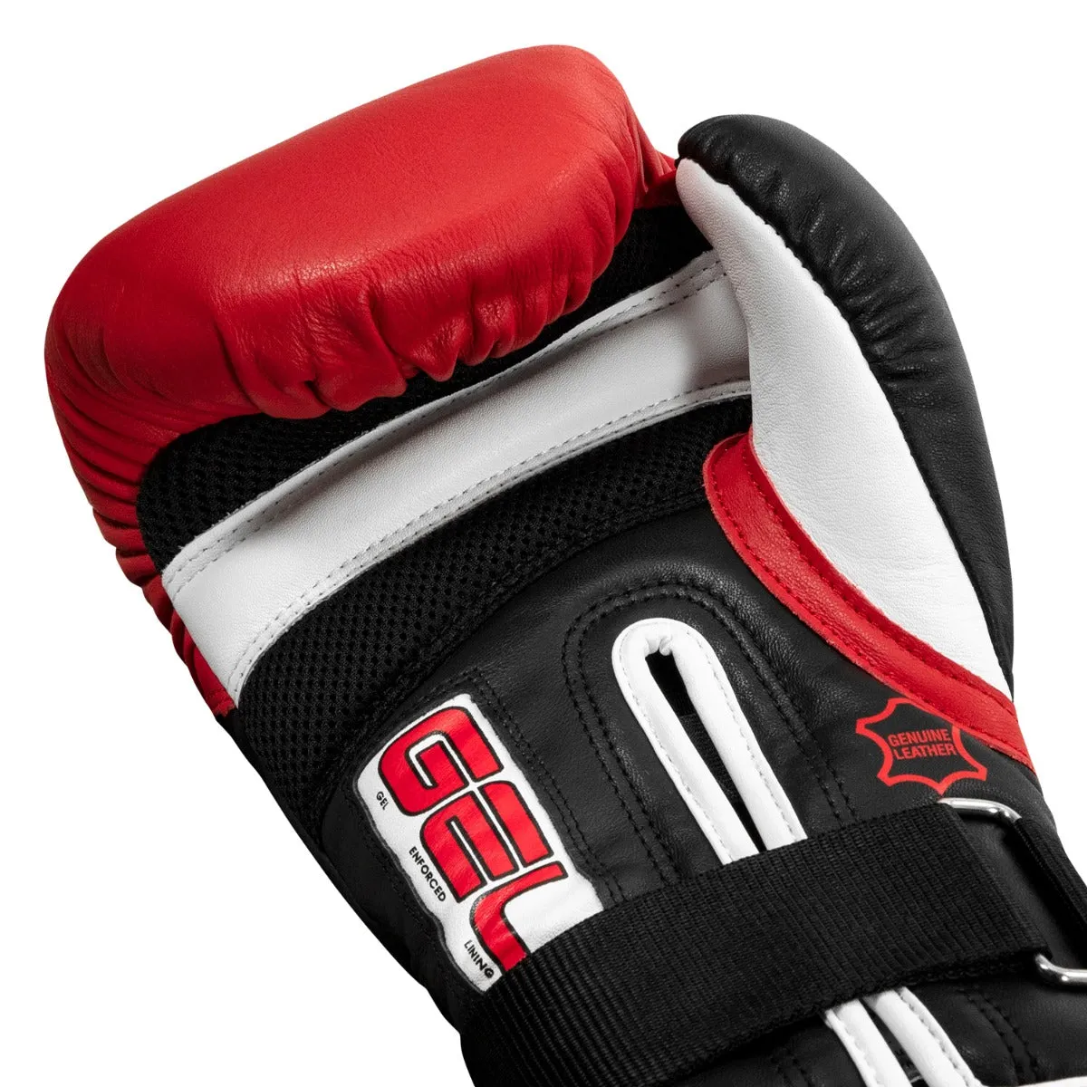 TITLE Boxing Gel Lava Leather Series Bag Gloves