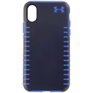 Under Armour UA Protect Grip Series Hybrid Case for iPhone X - Dark Blue/Blue