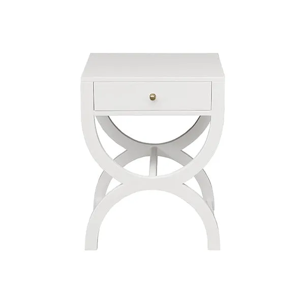 Worlds Away Alexis Side Table